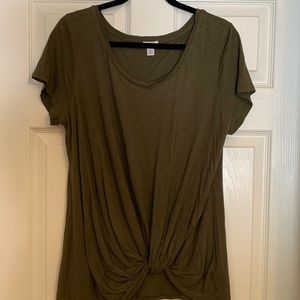 bp twist front tee, L